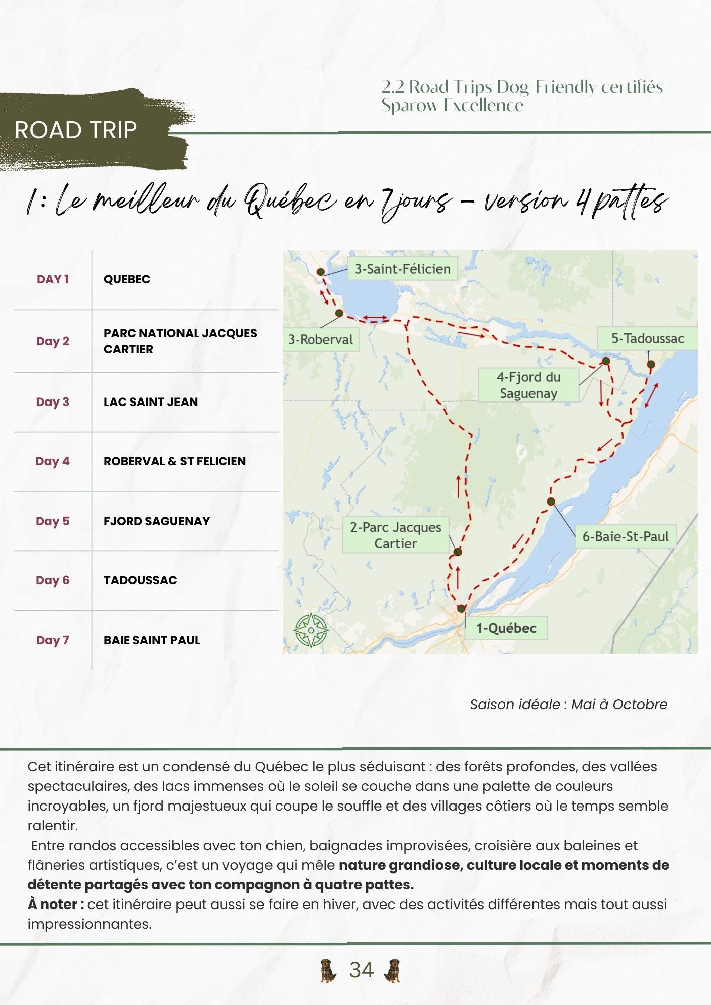 Québec Dog Friendly, le guide