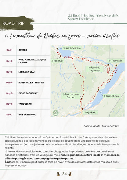 Québec Dog Friendly, le guide