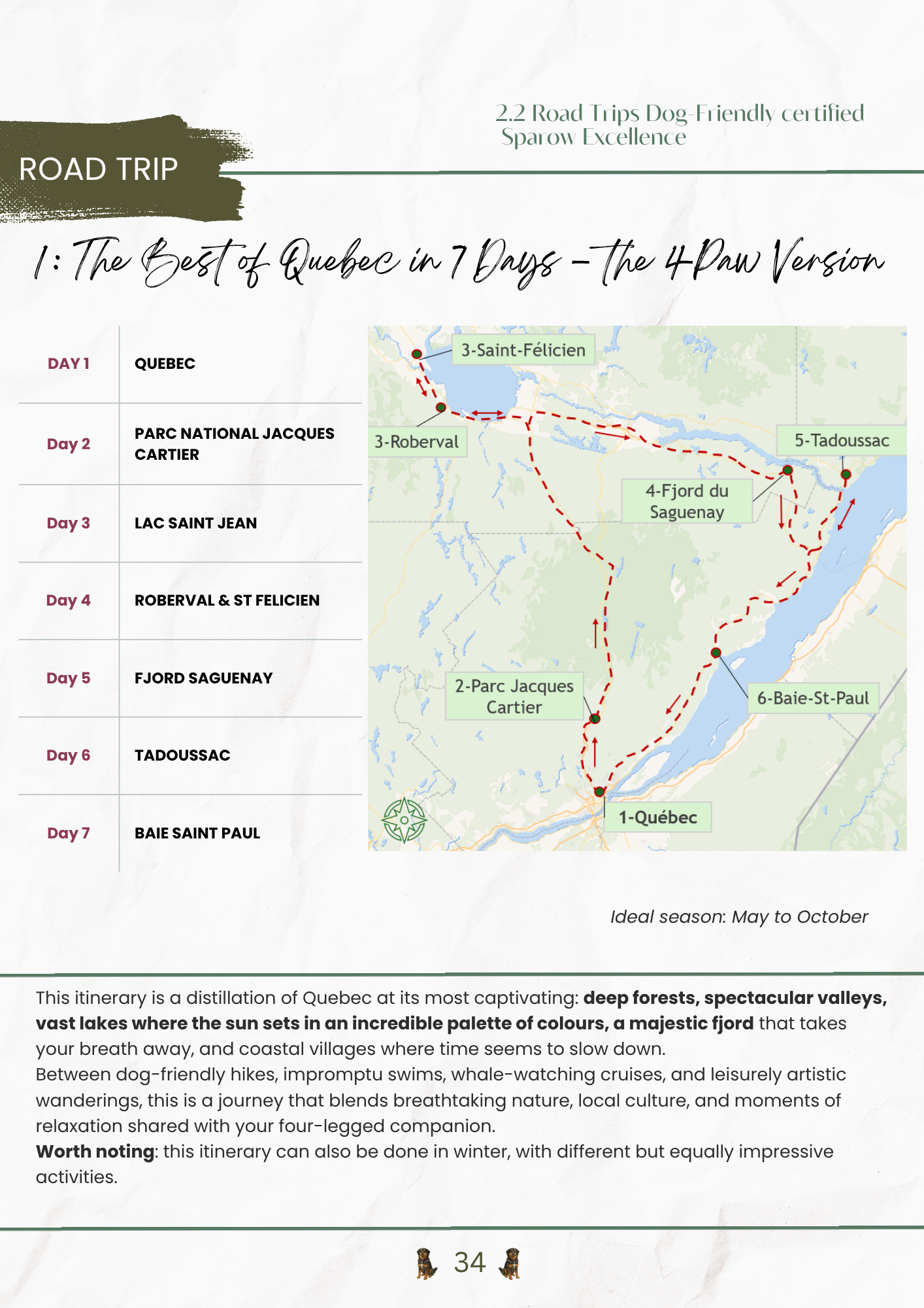 Québec Dog Friendly, le guide